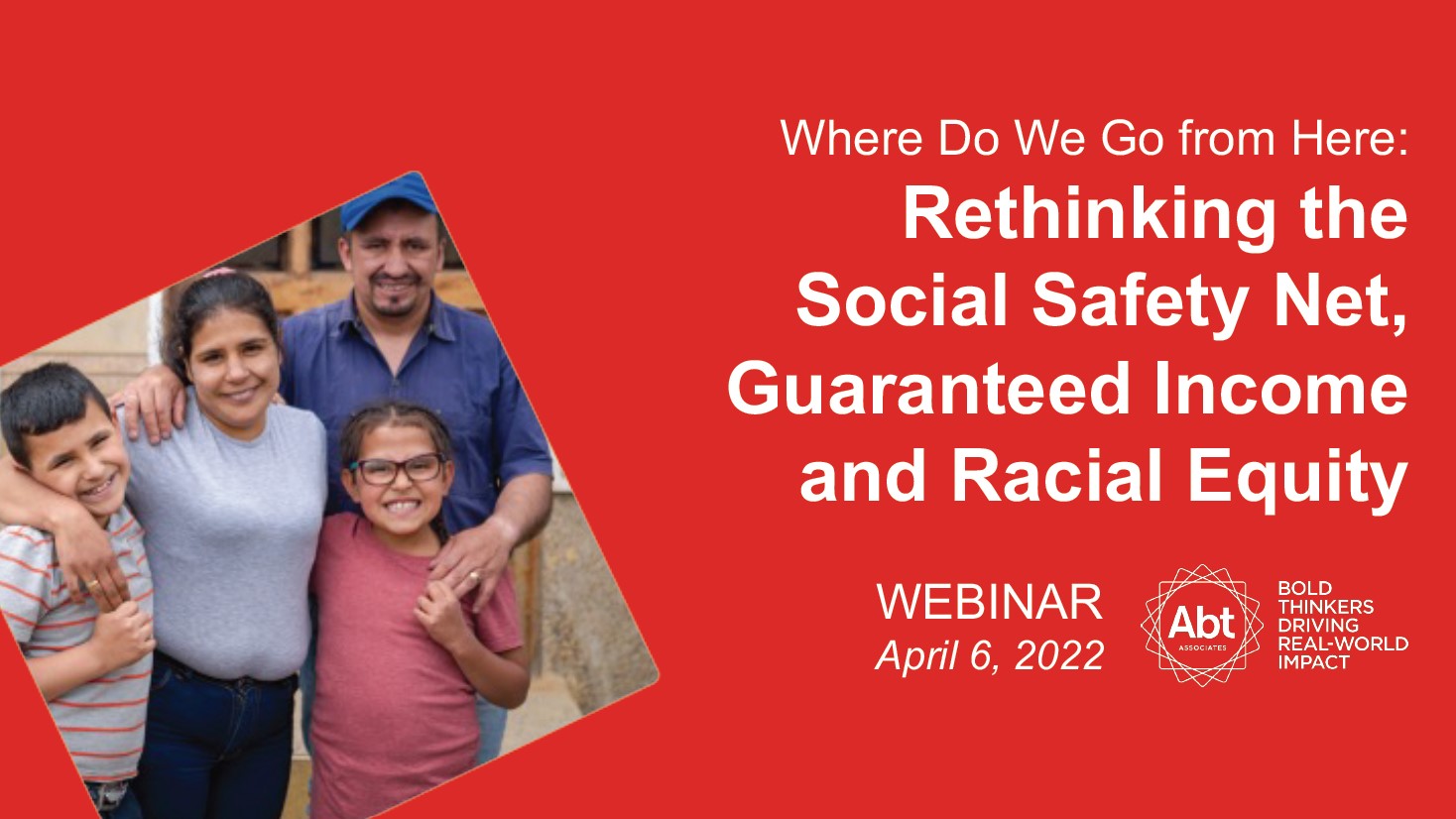 rethinking the social safety net